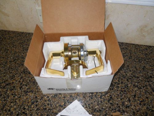 Schlage nd80pd rho 605 bright brass finish grade 1 cylindrical storeroom lock for sale