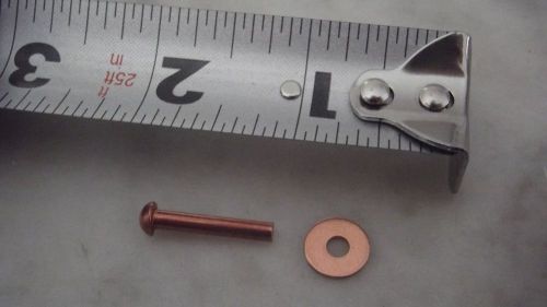 125 copper burrs, for 1/8&#034; rivets