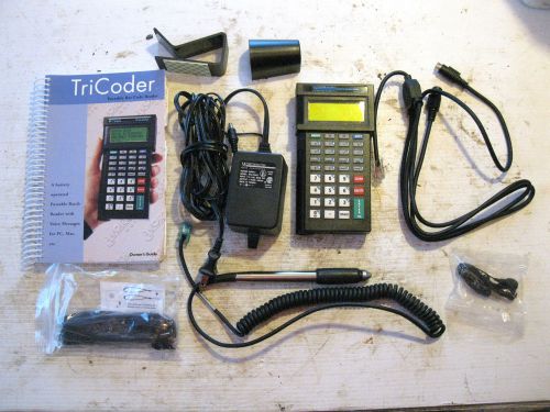Worthington Data Solutions Tricoder Barcode Scanner, Accessories, Manual, Stands