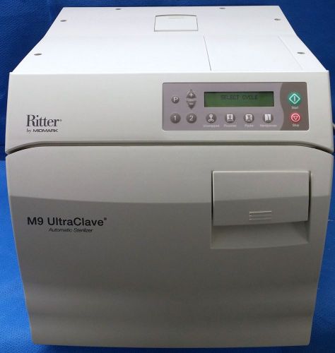 Ritter / midmark m9 ultraclave 183 cycles (clinic,veterinary,tattoo,and dental) for sale