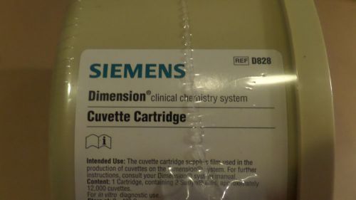 Siemens Dimension Clinical Chemistry Sys Cuvette Cartridge REF# D828
