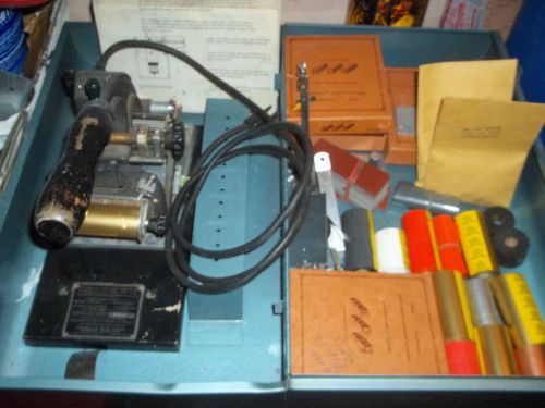 Franklin Machine Vintage Hot Foil Stamping Machine WITH ALL THE WORKS!