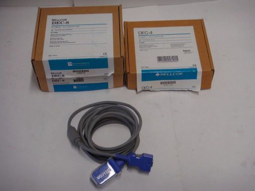 Nellcor DEC-4 DEC-8 &amp; DOC-10 SpO2 Adapter Cables