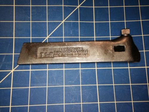 ARMSTRONG No.T1-R Carbide LATHE Tool Holder South Bend Atlas Sheldon Machinist