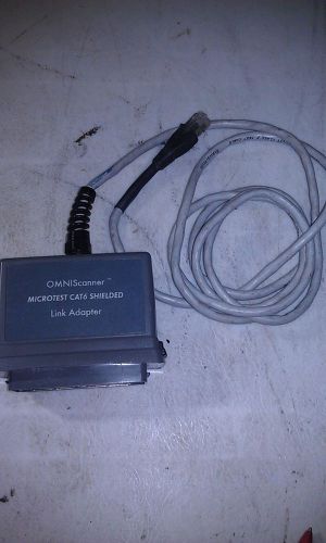 Omniscanner Microtest CAT 6 SHIELDED LINK ADAPTER - FREE SHIPPING