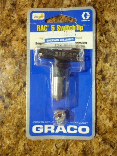 Graco 286315 Rac 5 SwitchTip Airless Sprayer Spray Tip #315