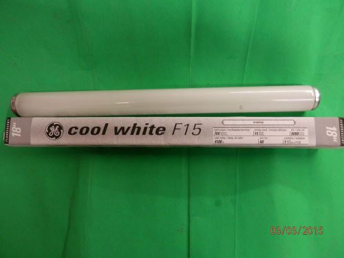 LOT OF 36 NEW  GE 10183  FLUORESCENT LAMPS F15 T-12/CW COOL WHITE