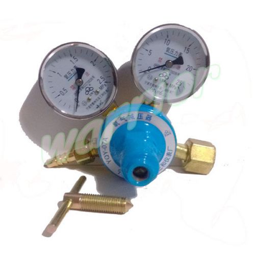 Oxygen regulator adjusting screw double gauge mpa scales o2 reductor for sale