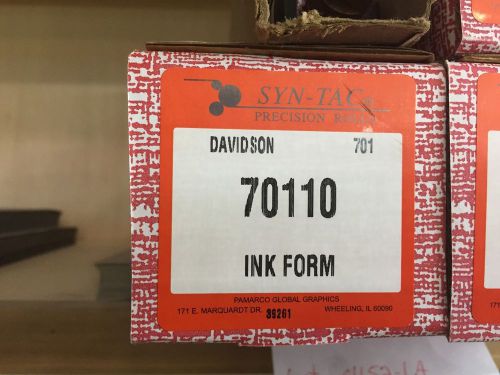 Syn-Tac Ink Form Roller (upper) 70110 for Davidson