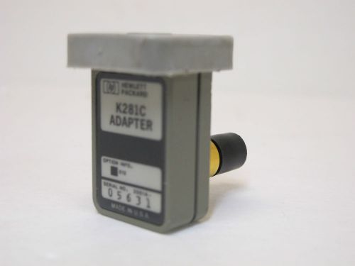 HP K281C Adaptor. K Band (WR42) to 3.5mm(F), 18GHz to 26.5GHz. Unused Condition.