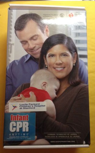 American Heart Association INFANT BABY CPR ANYTIME Kit Training Doll light skin