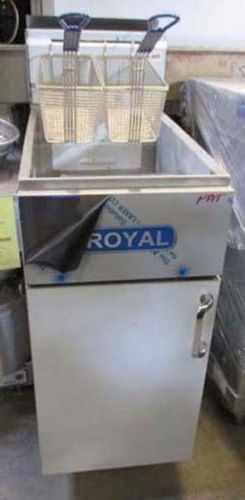 Royal range 50 lb natural gas fryer  rft-50 for sale