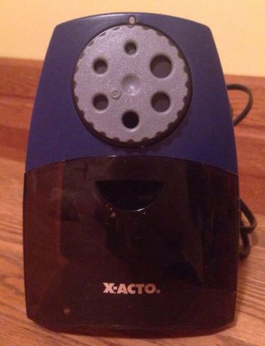 X-Acto Heavy-Duty Classroom Grade Electric Pencil Sharpener 1675 Tested Working