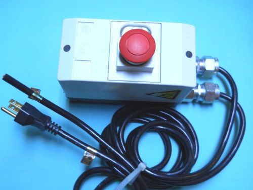 SWEED MACHINERY EB008511 EMERGENCY PUSH TO STOP SWITCH 120/240V NEW NO BOX