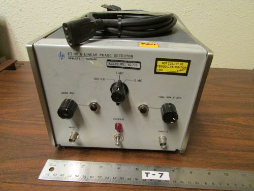 HP ET 0516 Linear Phase Detector