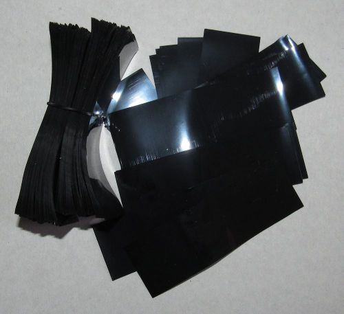 [100] heat shrink wrap band round bottle tamper seal 66mm x 28mm - black for sale