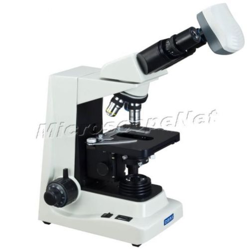 OMAX Biological Compound Siedentopf Microscope w 9MP Camera &amp; Phase Contrast Kit