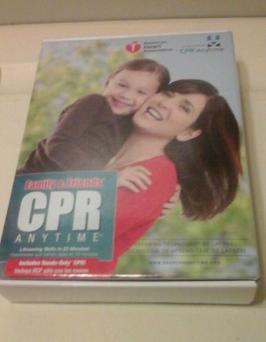 American heart assn. family &amp;  friends cpr anytime training mannequin kit for sale