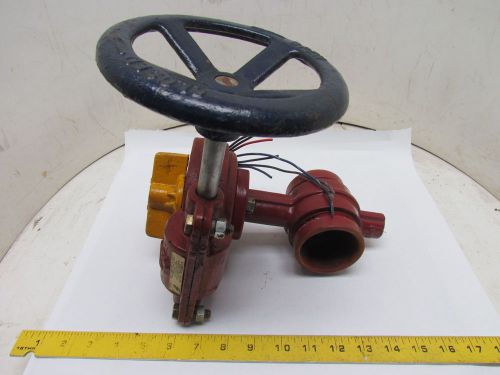 Kennedy valve 2-1/2&#034; butterfly valve supervisory tamper switch for sale
