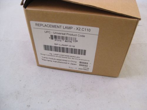 Replacement Lamp SP-LAMP-018 Infocus Projector Bulb New X2, C110