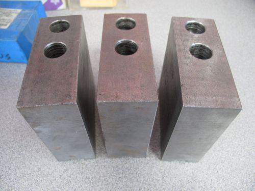 U.s. shop #sg-8400f new soft jaws for 8&#034; chuck (3/set) for sale