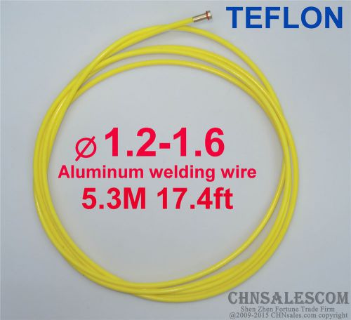 MIG MAG TEFLON Liner 1.2-1.6 Welding Wire Euro Connectors 5.3M 17.4ft