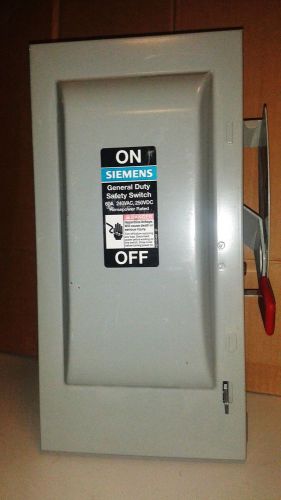 Siemens General Duty Safety Switch