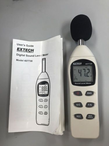 Extech 407730 40-130 Decibel Sound Level Meter