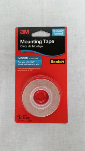 3M Scotch Indoor Insulator Window Mounting Tape 1/2&#034; x 500&#034;