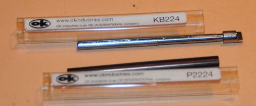 OK Industries KB224 Wire Wrap Bit and P2224 Sleeve