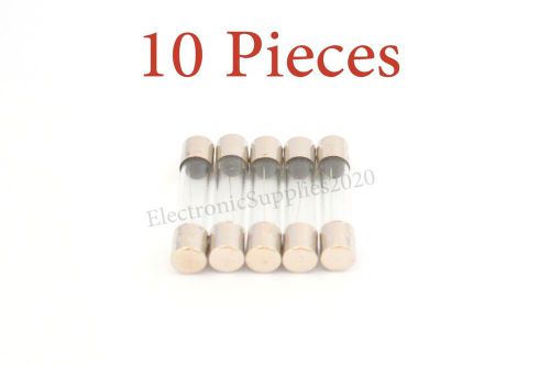 10x fast blow glass fuses 20a 20 amps 110-250v 6x30. usa fast shipping for sale