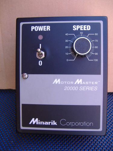 Minarik Motor Master 20000 Series Speed Control Drive