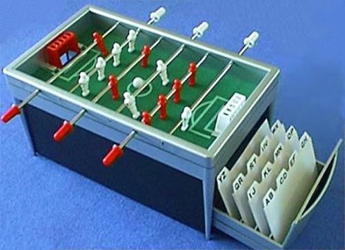 Mini Soccer Table Business Card Holder  Executive Gift  Father&#039;s Day