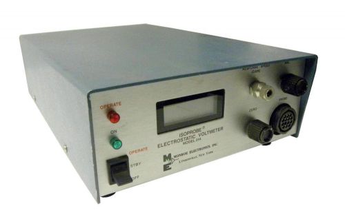 MONROE ELECTRONICS ISOPROBE ELECTROSTATIC VOLTMETER MODEL 244 - SOLD AS IS