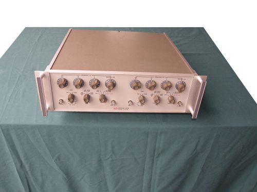 KROHN-HITE 3343 DUAL PRECISION VARIABLE FREQUENCY AUDIO NOTCH NOISE FILTER