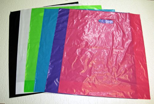 REGULAR GLOSSY Low-Density Plastic Merchandise Bags U Pick Qty., Color &amp; Size