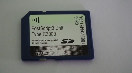 Postscript3 unit type c3000 for ricoh mpc 2000 2500 3000 for sale