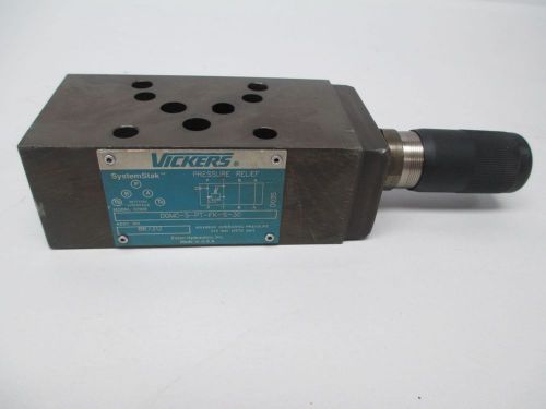 Vickers dgmc-5-pt-fk-s-30 systemstak pressure relief hydraulic valve d277202 for sale