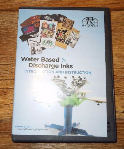 Water Based &amp; Discharge Inks Introduction &amp; Instruction by Ryonet DVD