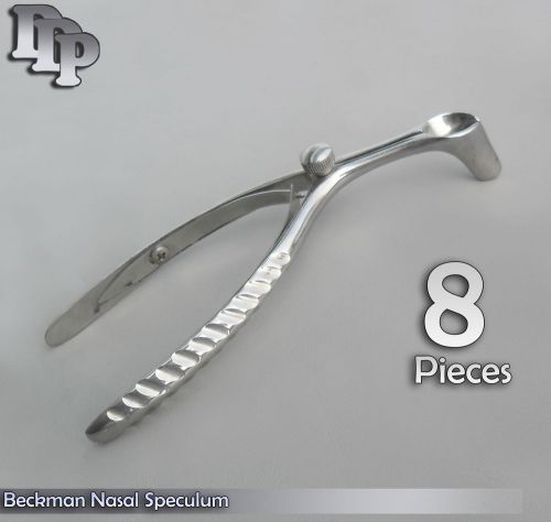 8 Beckman Nasal Speculum Medium ENT Surgical Instruments