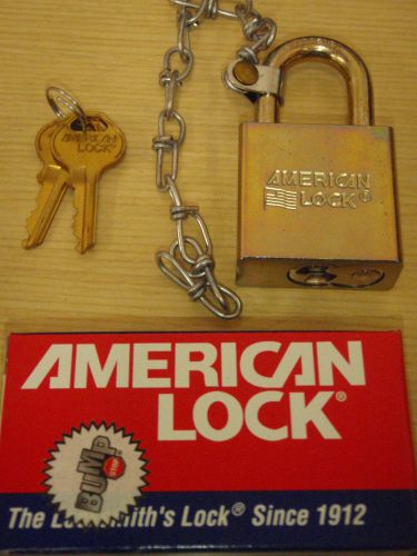 Box of six: american lock a5200glwn padlock, boron steel !61b! for sale