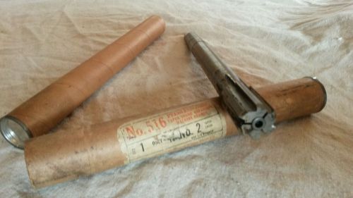 NOS New Cleveland Peerless 13/16&#034; Carbide Tipped Expanding Reamer Morse Taper #2