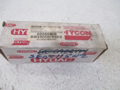 HYDRAC 02055908 FILTER ELEMENT *NEW IN A BOX*