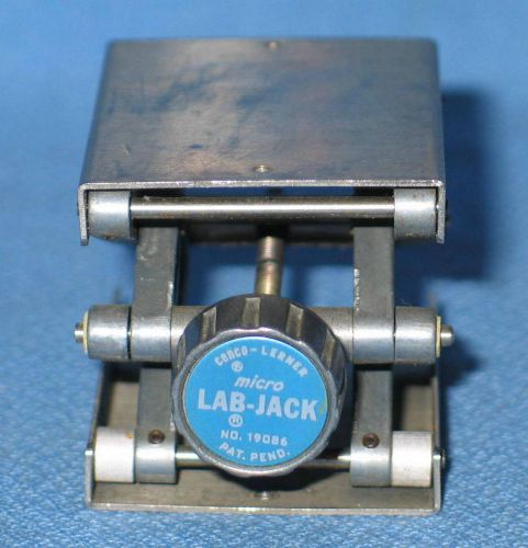 Cenco-Lerner Micro LAB-JACK No 19086 1 7/8x1 5/8 No Plates 15/16&#034; to 3 1/4&#034;