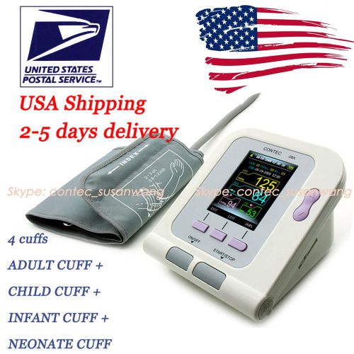 ?USA Shipping?CONTEC08A Digital automatic blood pressure monitor,PC software