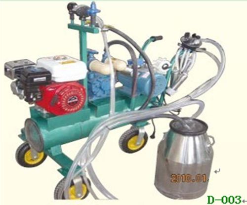 Gasoline + electric hybrid milking machine for cows - single - factory direct - for sale