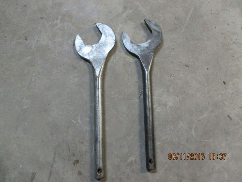 Cummins engine wrenches, snap on 2&#034;, 2 3/8&#034; water pump wrenches old Cummins