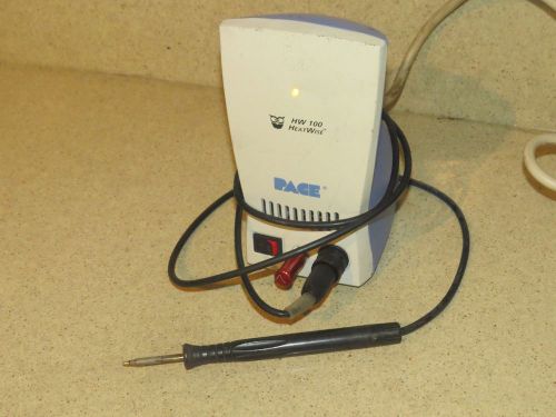 Pace hw 100 hw100 heatwise power soldering station w/ iron for sale