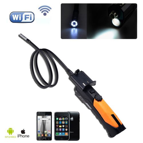 Wifi inspection camera borescope wireless endoscope 1m for iphone ios android lw for sale