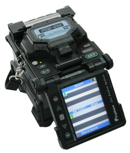 Fujikura fsm-60s fusion splicer with ct-30a-used in good condition/calibrated for sale